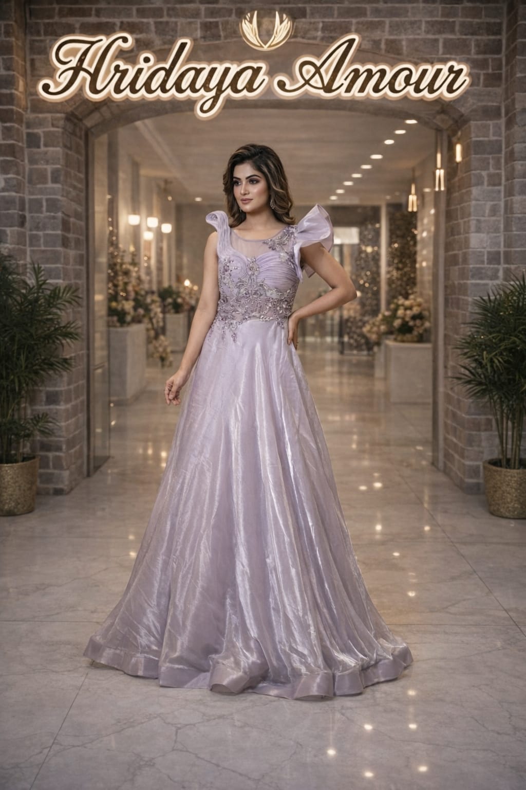 Lilac Reverie Gown